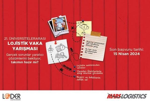 Üniversitelerarası Lojistik Vaka Yarışması'nın başvuruları başladı