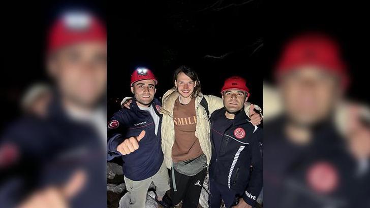 Tırmanış sırasında kaybolan Alman turist 5 saatte bulundu