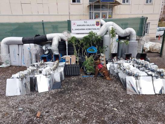 Ankara'da uyuşturucu ticaretine 1 tutuklama