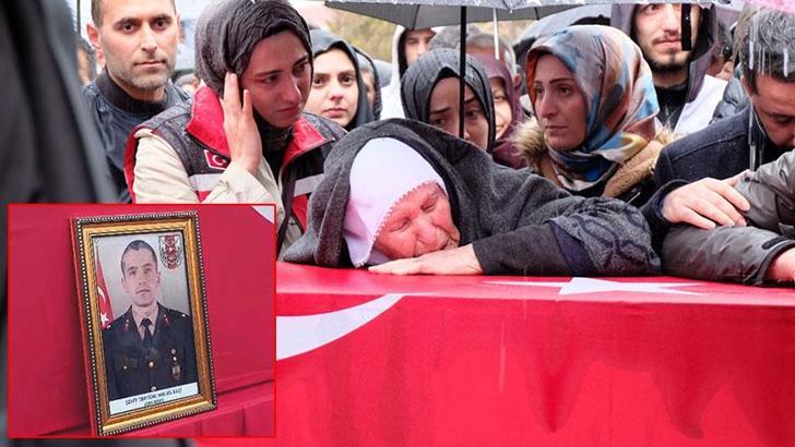 Şehit tabip teğmen, son yolculuğuna uğurlandı