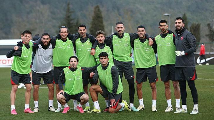 A Milli Futbol Takımı, Macaristan ve Avusturya ile oynayacağı özel maçların hazırlıklarına devam etti