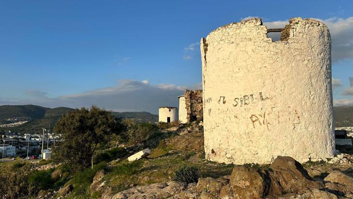 'Yel değirmenlerinin içler acısı hali Bodrum'a yakışmıyor'