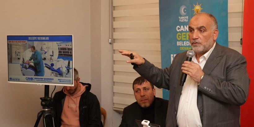 Başkan Sandıkçı: Canik için hayal denilen projeleri biz kazandırdık