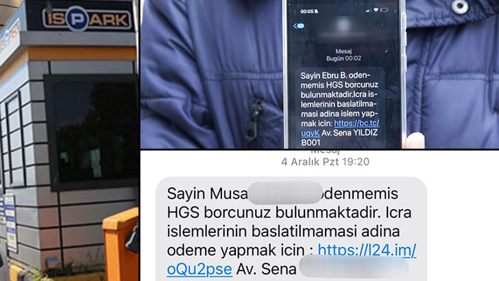 Dolandırıcıların 'HGS' ve 'İSPARK' tuzağı