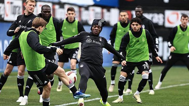 Beşiktaş, Başakşehir maçı hazırlıklarına devam etti