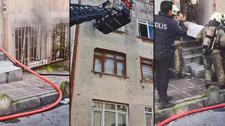 Bayrampaşa'da yangında can pazarı: 1 ağır yaralı
