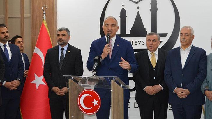 Bakan Ersoy: Dünyada en çok ziyaretçi alan üçüncü ülke olmak istiyoruz