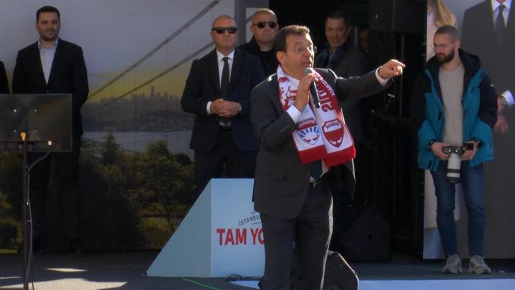 İstanbul- İmamoğlu Bakanların İstanbul'daki seçim çalışmalarını eleştirdi