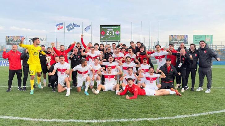 19 Yaş Altı Milli Futbol Takımı, Avrupa Şampiyonası’na katılmaya hak kazandı