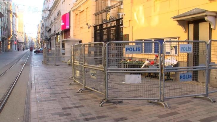 İstanbul - Rusya Başkonsolosluğu’nda bayraklar yarıya indirildi