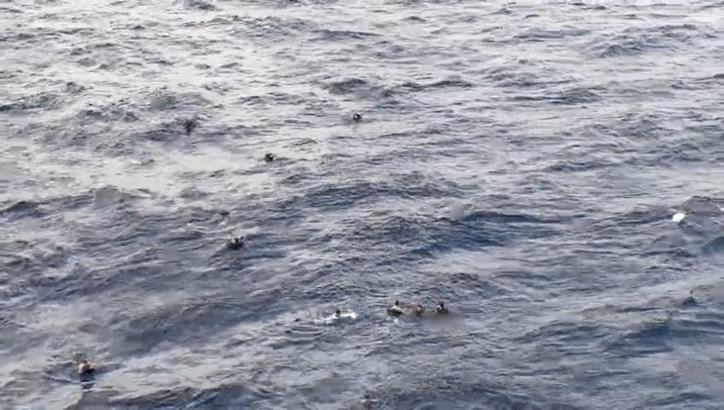 İstanbul - Türk tanker gemisi uluslararası sularda boğulmak üzere olan 139 mülteciyi kurtardı