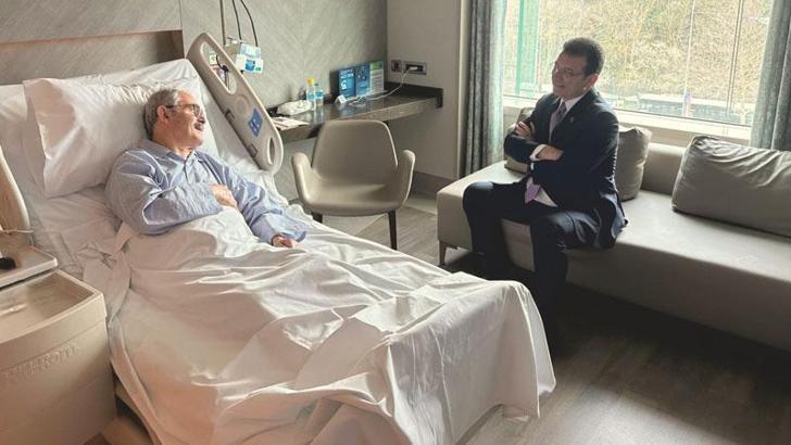 İmamoğlu’ndan Büyükerşen’e geçmiş Olsun ziyareti