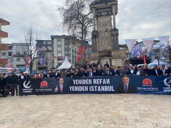 Yeniden Refah Partisi'nin İBB Başkan Adayı Altınöz: Partimizin oylarının bir yanardağ gibi patlamasını hep beraber izleyeceğiz