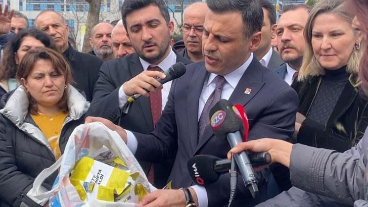 Maltepe'de broşür tartışması: CHP il başkanı adliye önünde açıklama yaptı