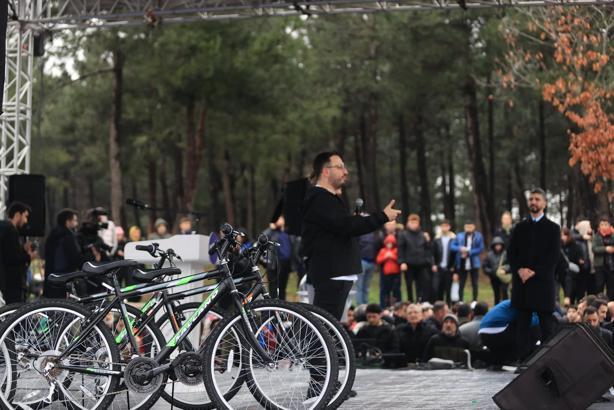 Pedallar 'Yeşil Gelecek' için dönüyor