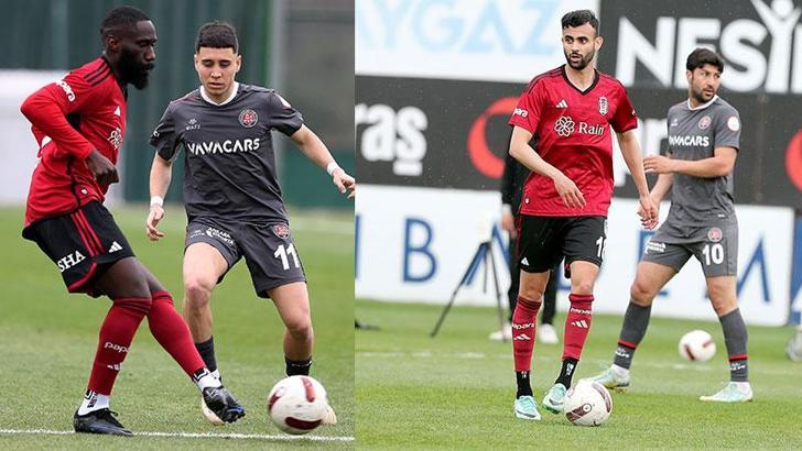 Beşiktaş hazırlık maçında Karagümrük ile 1-1 berabere kaldı