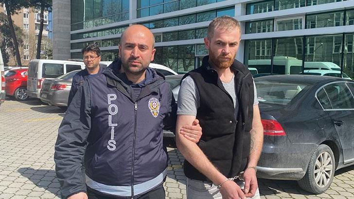 Husumetlisinin minibüsünü kaçıran şüpheli gasptan tutuklandı
