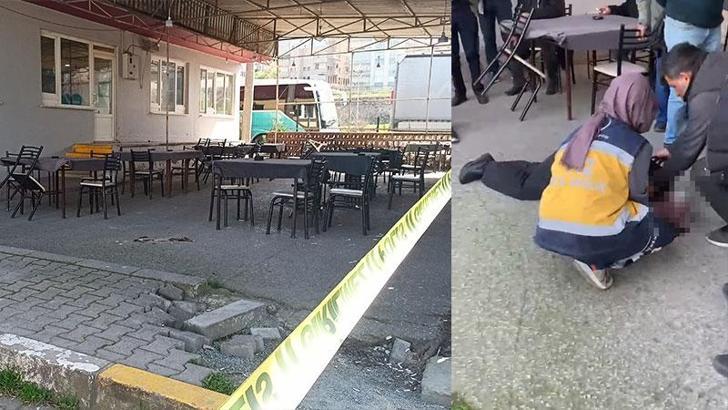 Husumetlisini çay ocağında otururken vurup öldürdü