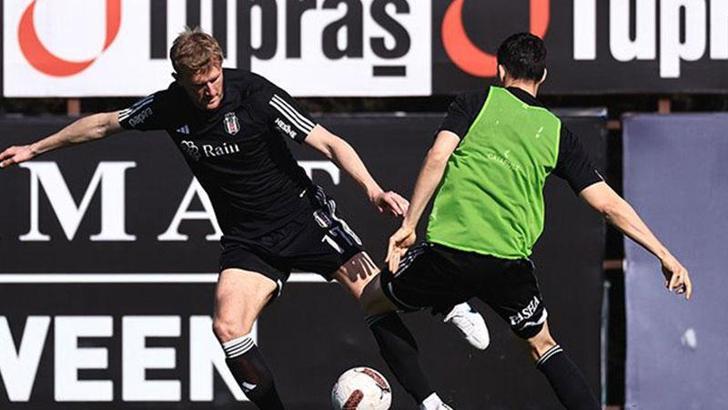 Beşiktaş, kondisyon ve taktik çalıştı