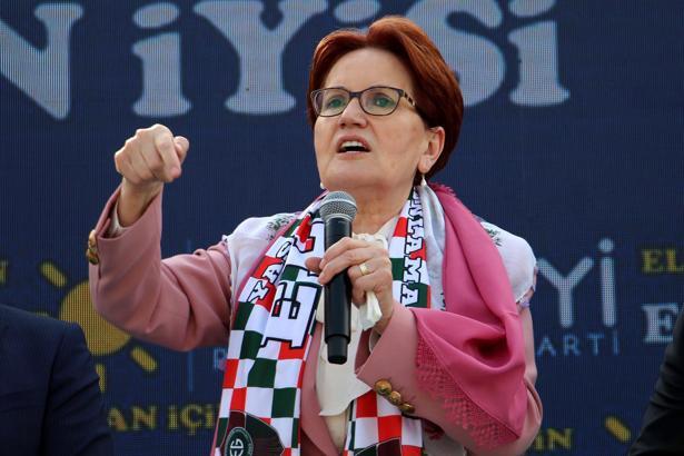Akşener: 10 bin lira emekli maaşıyla geçinmek mümkün değil