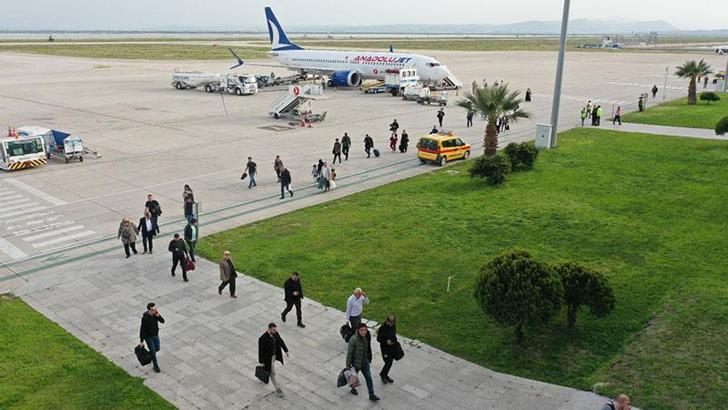 Hatay Havalimanı'nda uçuşlar yeniden başladı