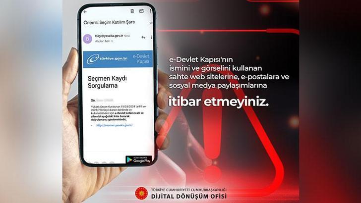 Seçmene 'oltalama' uyarısı