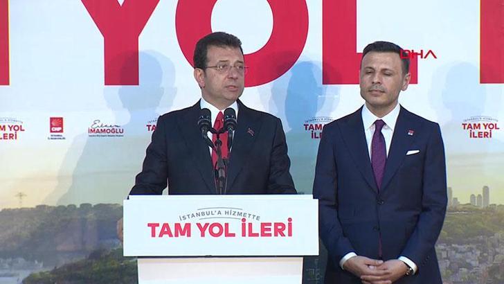 İmamoğlu: 1 milyonun üzerinde farkla birinci durumdayız