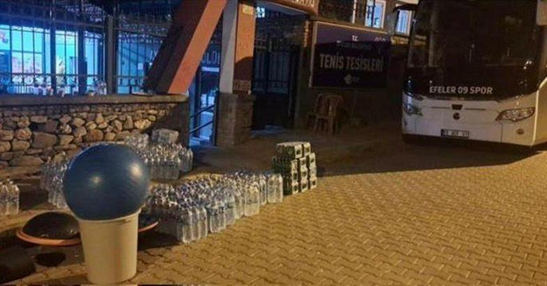 Efeler 09 tesislerini boşalttı