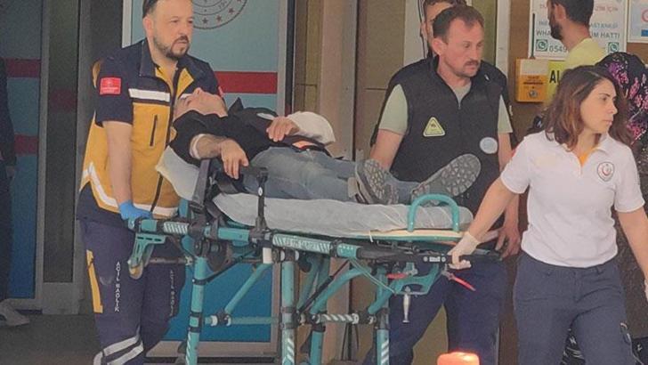 Kolunu su dolum makinesine sıkıştıran işçi yaralandı