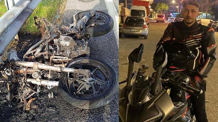 Otomobille çarpışan motosikletin sürücüsü öldü