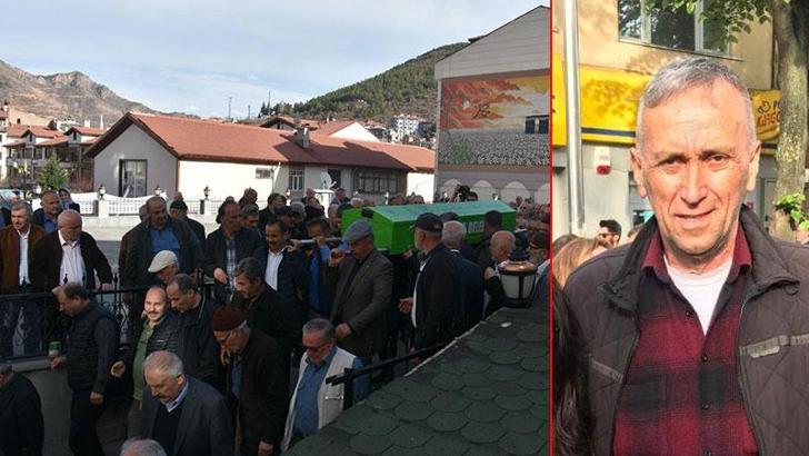 Gece kulübündeki yangında ölen işçi, Gümüşhane'de toprağa verildi