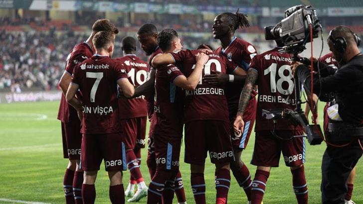 Trabzonspor, 2024 yılında ligdeki 7'nci galibiyetini aldı