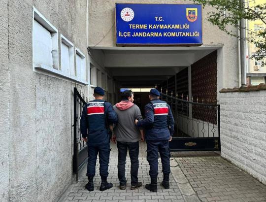 Samsun’da 10 yıl hapisle aranan hükümlü, yakalandı