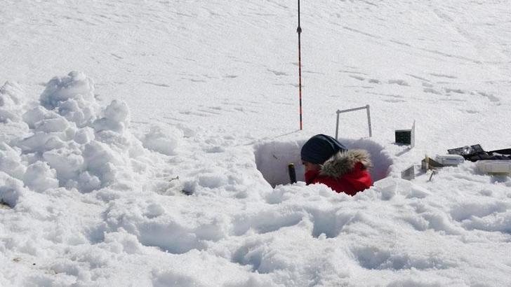 Palandöken'e çığ takibi
