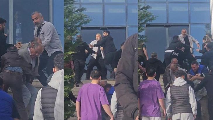 Çorum Uğurludağ'da AK Parti ile MHP'li grup arasında 'seçim' arbedesi