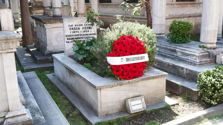 İstanbul - Türkiye Gazeteciler Cemiyeti üyeleri öldürülen gazetecileri andı