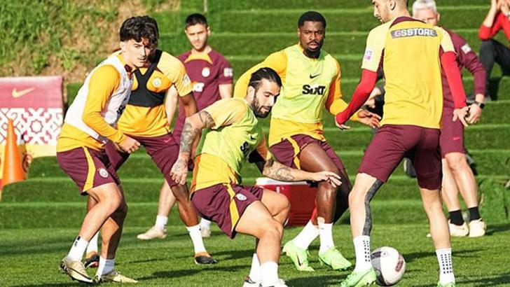 Galatasaray, Süper Kupa maçının hazırlıklarına devam etti