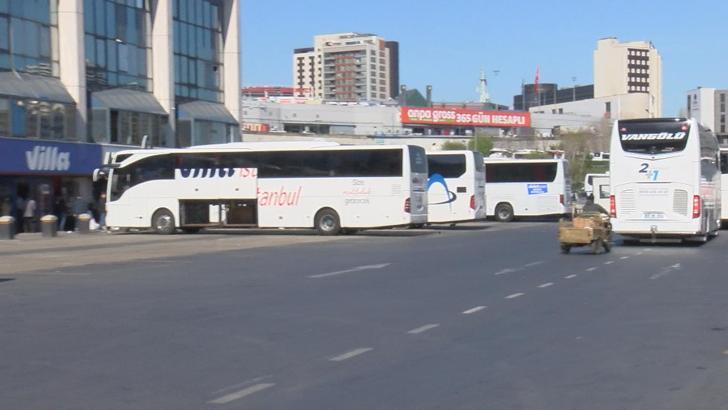 İstanbul- Otogarda bayram yoğunluğu devam ediyor