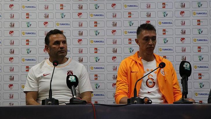 Okan Buruk ve Muslera, Süper Kupa'nın medya toplantısında konuştu