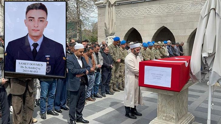 Muğla'da kazada ölen astsubay, memleketi Kayseri'de toprağa verildi