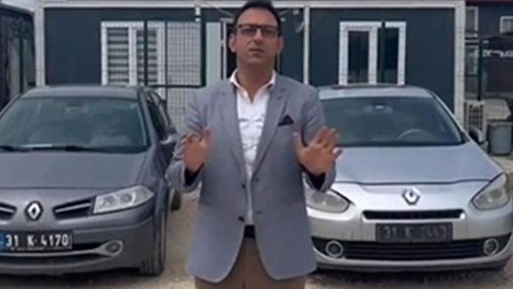 Defne Belediye Başkanı CHP'li Özgün, makam otomobillerini satışa çıkardı