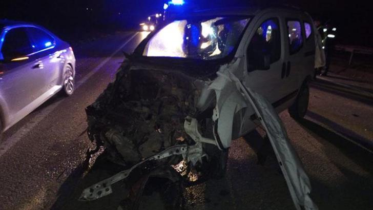 Çorum’da kaza; 1 ölü, 1 yaralı