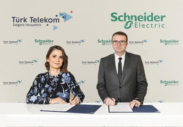 Türk Telekom ve Schneider Electric'den endüstriyel otomasyon anlaşması