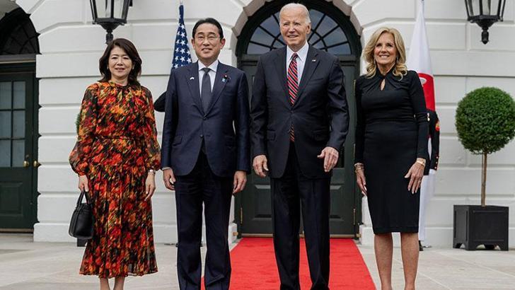 Japonya Başbakanı Kishida, Beyaz Saray’da