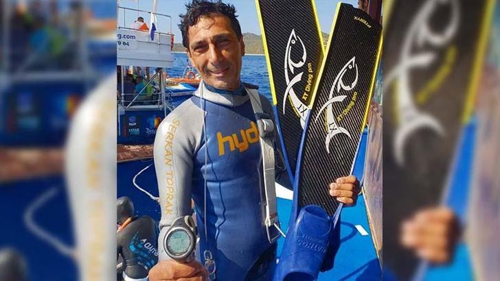 Milli dalgıç Serkan Toprak, kızıyla birlikte nefes egzersizi yaparken fenalaşıp öldü