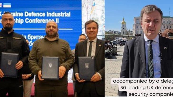 İngiltere ile Ukrayna arasında geniş çaplı savunma ve ticaret anlaşması imzalandı
