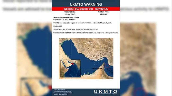 İsrail, İran'ın kargo gemisine el koyduğunu doğruladı