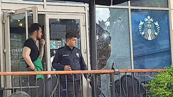 Kahve zinciri şubesine saldırıya 4 gözaltı