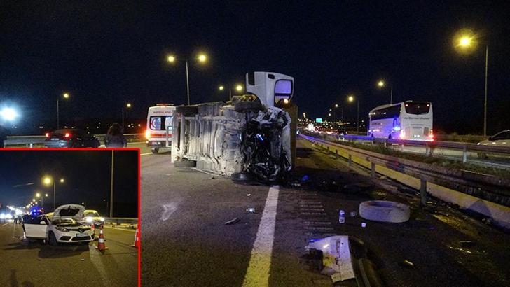 Kuzey Marmara Otoyolu'nda kaza: 2 ölü, 4 yaralı