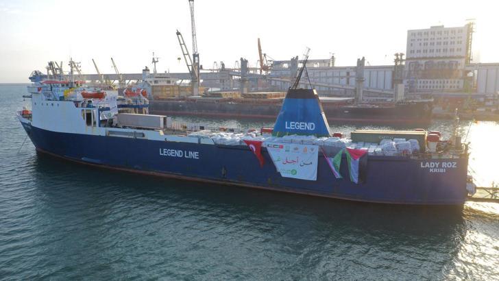 İHH ve Kuveytli kuruluş Gazze’ye insani yardım gemisi gönderdi